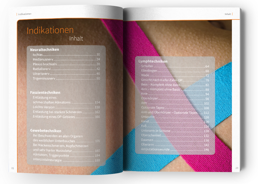 Buch: Elastic Tape Compendium 04 - Neural-, Lymph-, Faszien- und Gewebtechniken – Bild 3